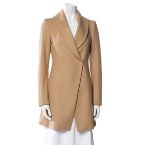 Alice + Olivia Classic Camel Trench Coat